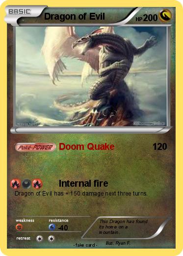 Pokemon Dragon of Evil