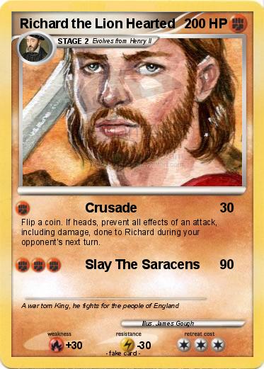 Pokemon Richard the Lion Hearted