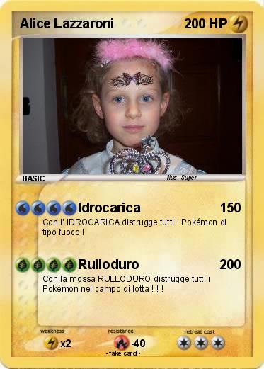 Pokemon Alice Lazzaroni