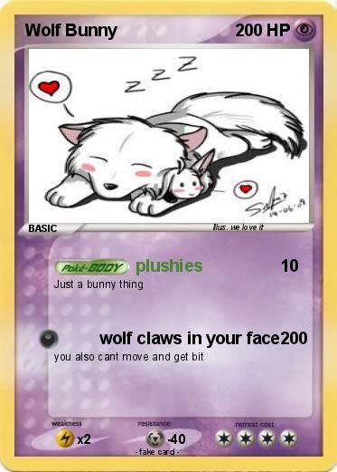 Pokemon Wolf Bunny