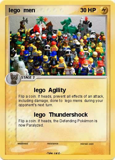 Pokemon lego  men