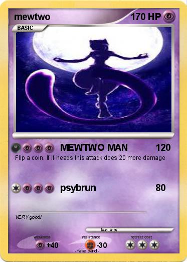 Pokemon mewtwo