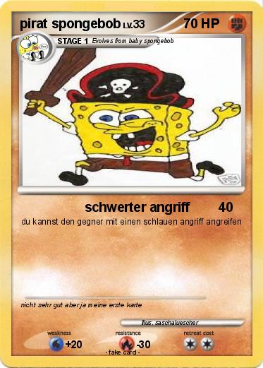 Pokemon pirat spongebob