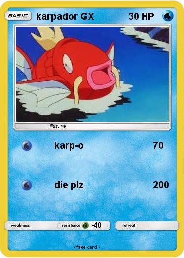 Pokemon karpador GX