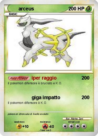 Pokemon arceus