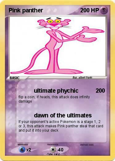 Pokemon Pink panther