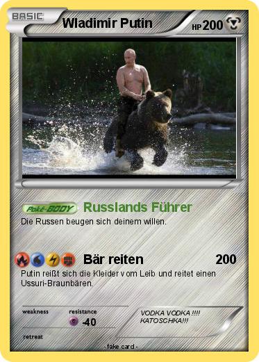 Pokemon Wladimir Putin