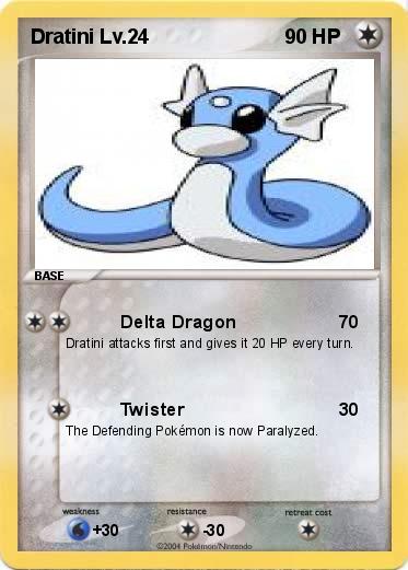 Pokemon Dratini Lv.24