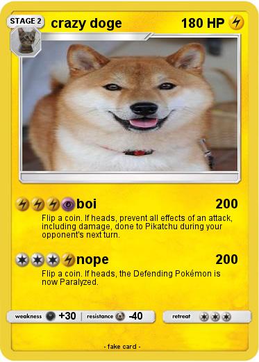 Pokemon crazy doge
