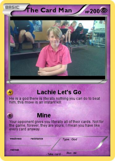 Pokemon The Card Man