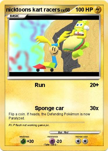 Pokemon nicktoons kart racers