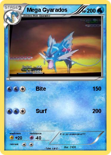Pokemon Mega Gyarados