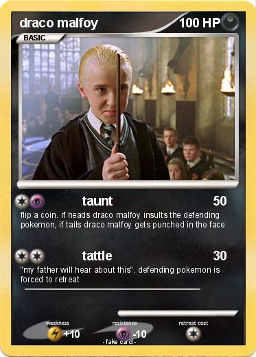 Pokemon draco malfoy