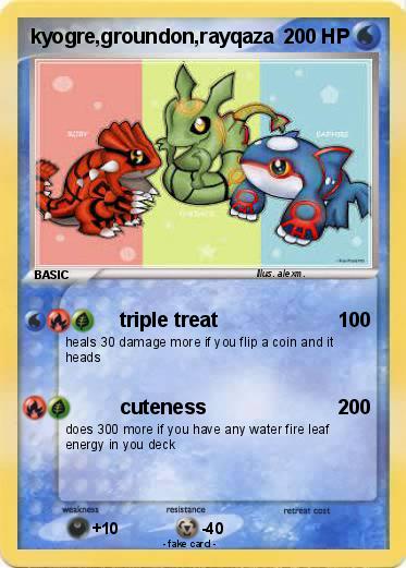 Pokemon kyogre,groundon,rayqaza