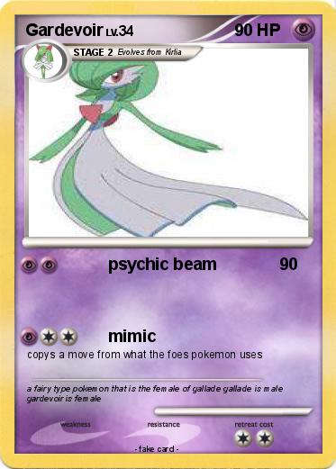 Pokemon Gardevoir