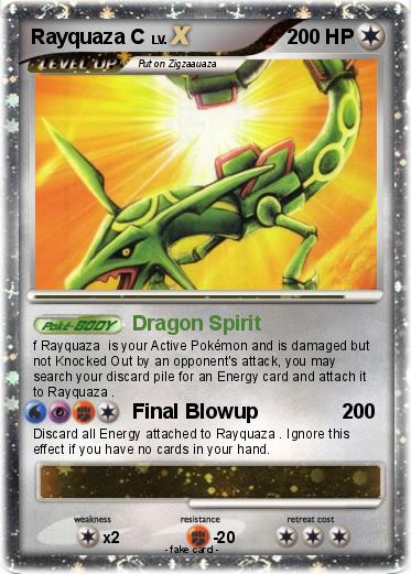 Pokemon Rayquaza C