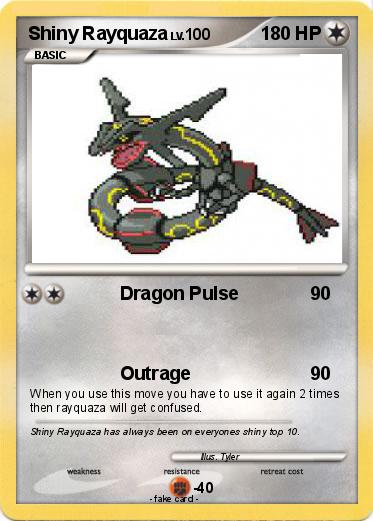 Pokemon Shiny Rayquaza