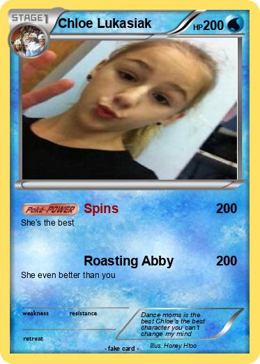 Pokemon Chloe Lukasiak