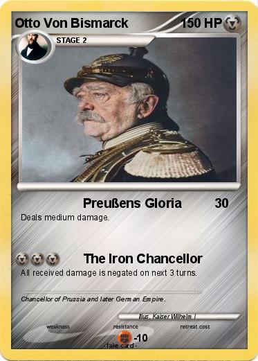 Pokemon Otto Von Bismarck