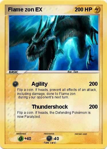 Pokemon Flame zon EX