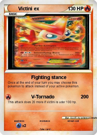 Pokemon Victini ex