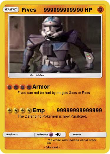 Pokemon Fives     9999999999