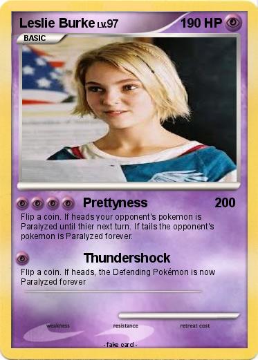 Pokemon Leslie Burke