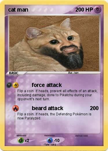 Pokemon cat man