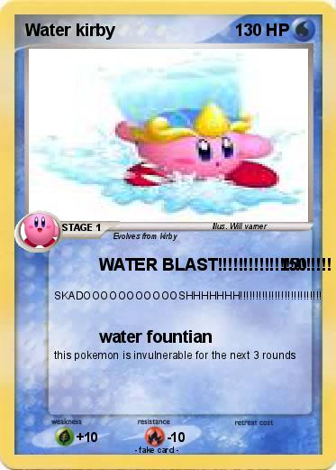 Pokemon Water kirby