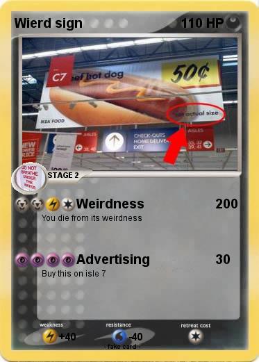 Pokemon Wierd sign