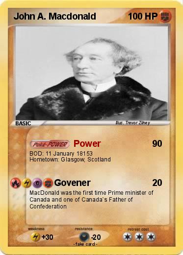 Pokemon John A. Macdonald