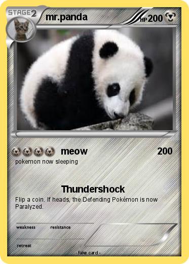 Pokemon mr.panda