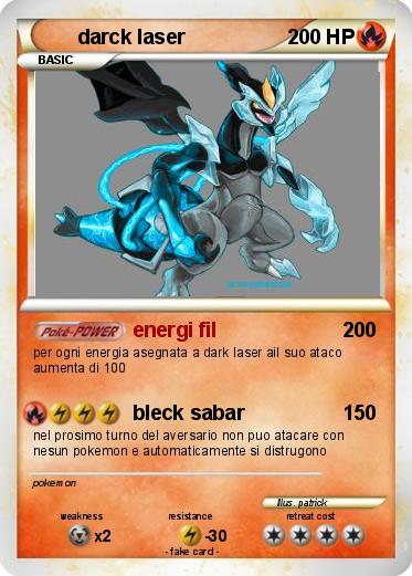 Pokemon darck laser