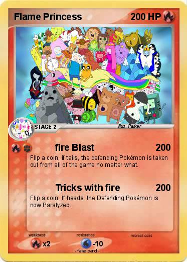 Pokemon Flame Princess