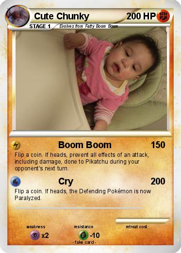 Pokemon Cute Chunky
