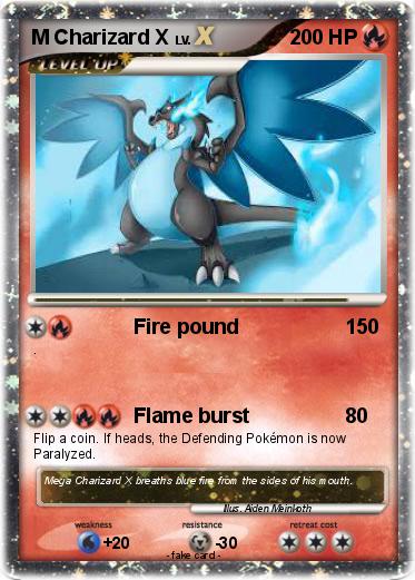 Pokemon M Charizard X