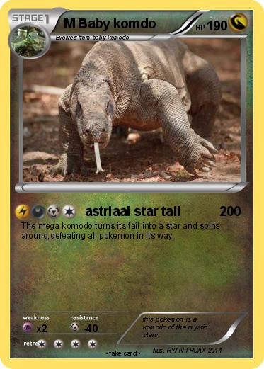 Pokemon M Baby komdo