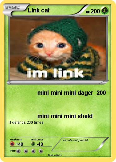 Pokemon Link cat