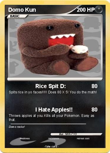 Pokemon Domo Kun