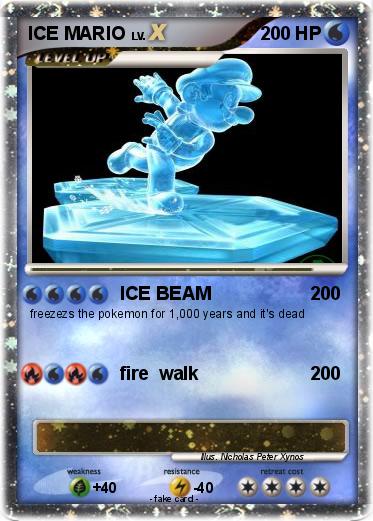 Pokemon ICE MARIO