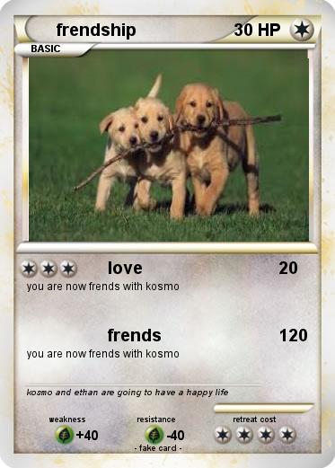 Pokemon frendship