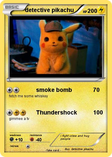 Pokemon detective pikachu
