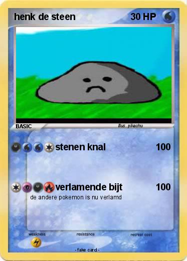 Pokemon henk de steen