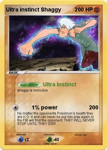 Pokemon Ultra instinct Shaggy