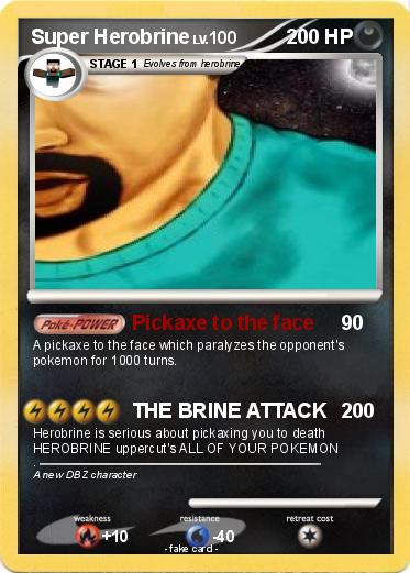 Pokemon Super Herobrine