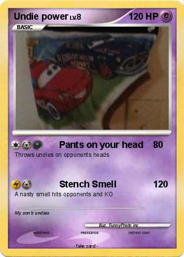 Pokemon Undie power