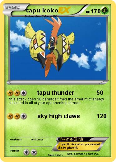 Pokemon tapu koko