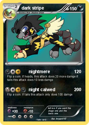 Pokemon dark stripe