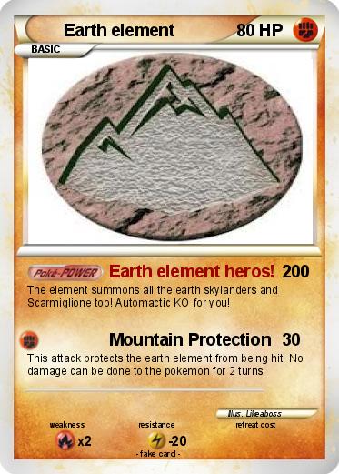 Pokemon Earth element