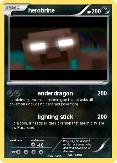 Pokemon herobrine